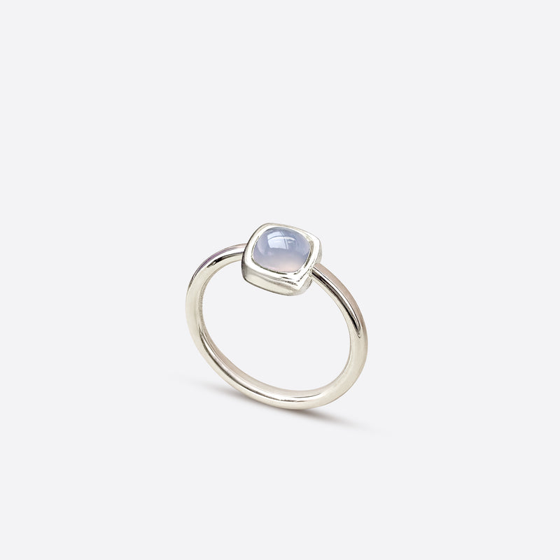 Mini Berlingot Ring - Silber