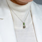 Boreal Necklace - Silver & Prasiolite