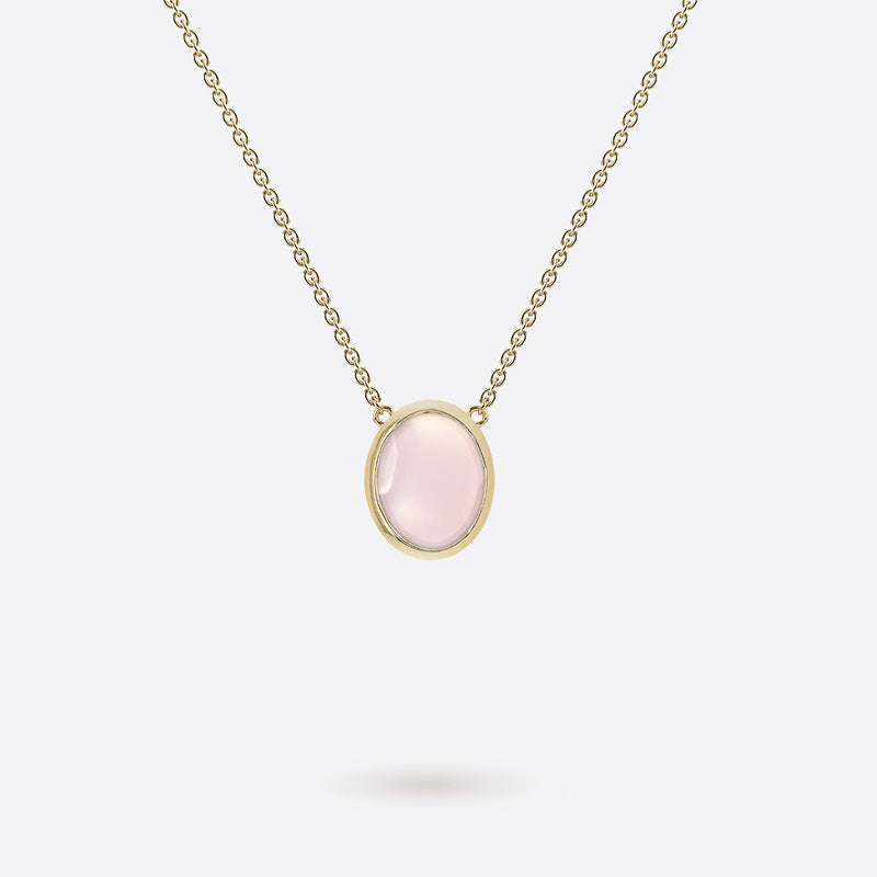 Oval Pendant - Gold