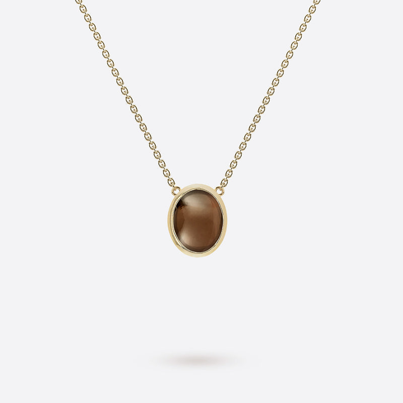 Oval Pendant - Gold