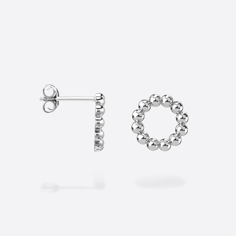 Studs Cercle - Silber