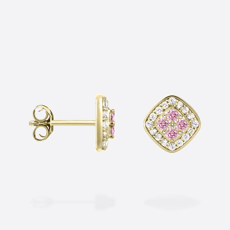 Studs Damier - Argent
