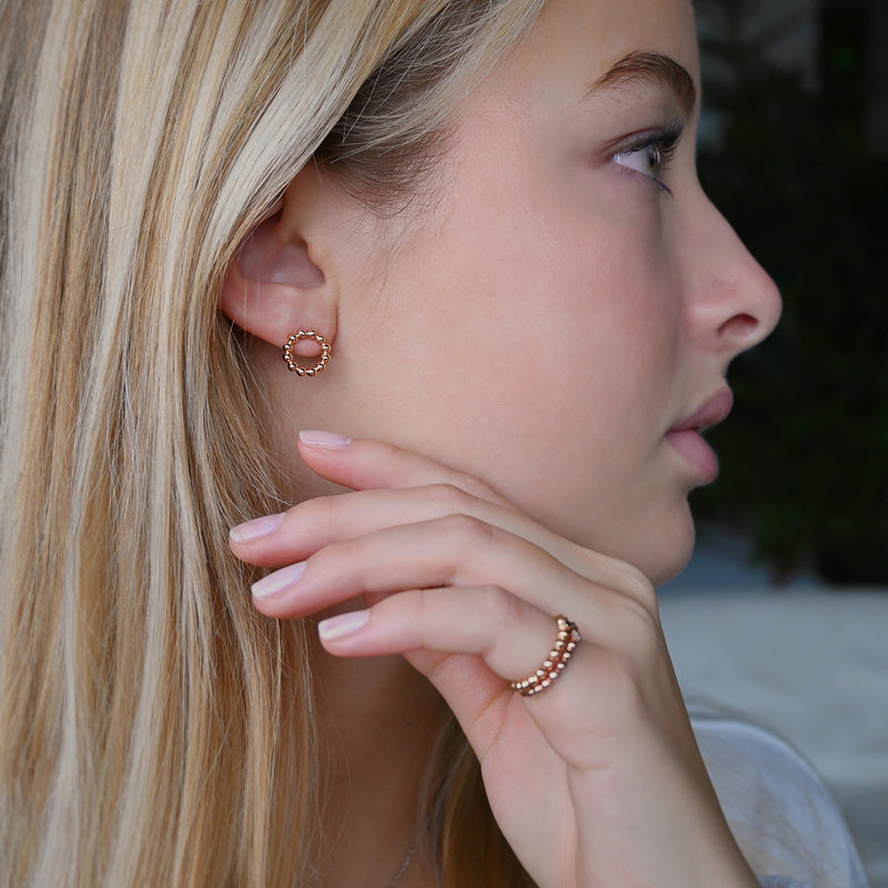 Studs Cercle - Argent