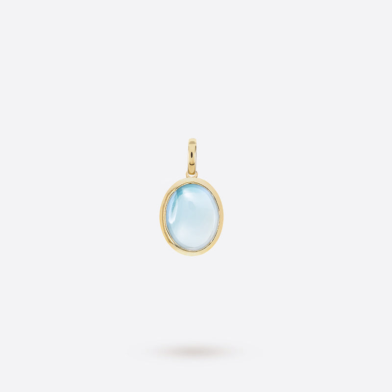 Charm Oval - Gold
