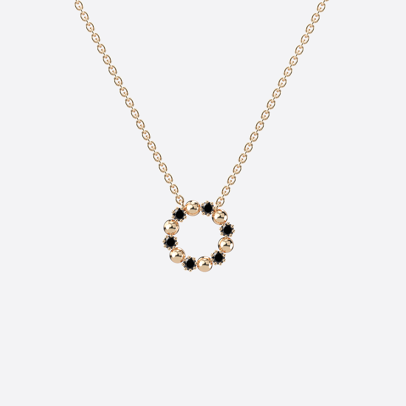 Halskette Cercle Précieux - Silber
