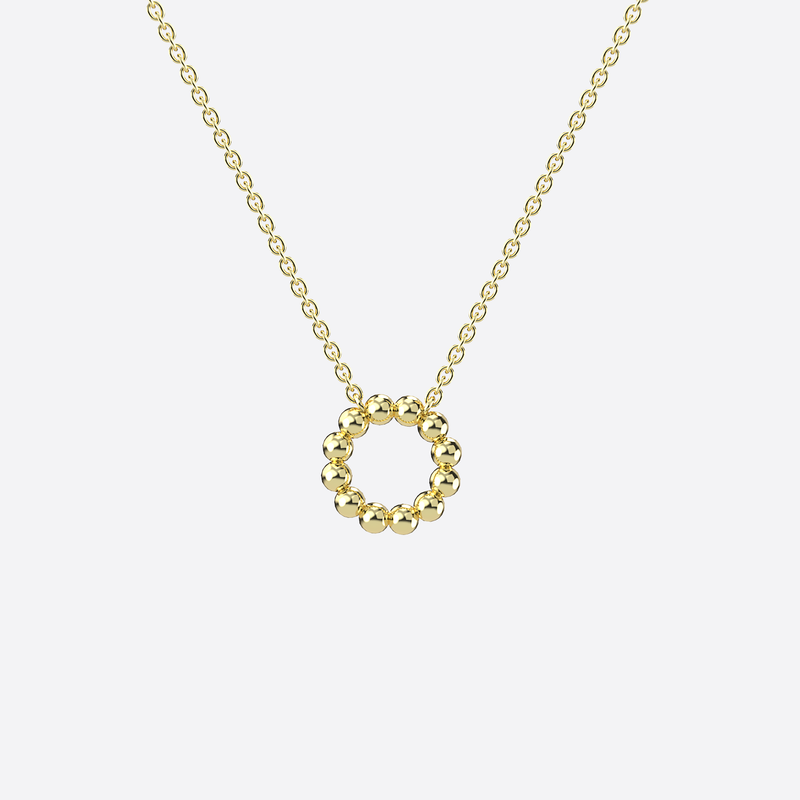 Halskette Cercle - Gold
