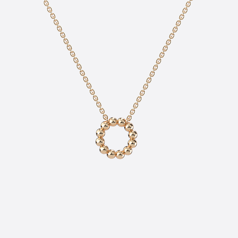 Cercle Necklace - Gold