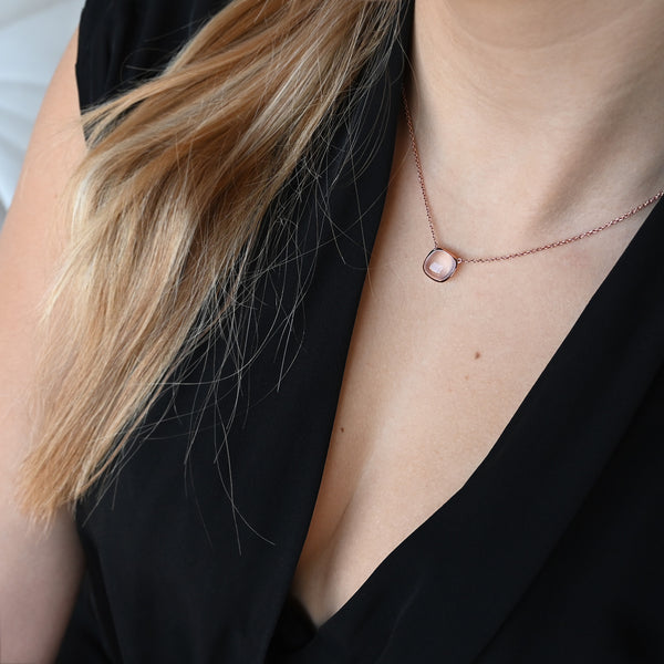 Cushion Pendant - Gold