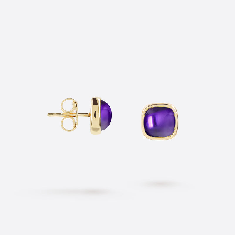 Berlingot Studs - Gold
